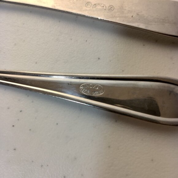 Inoxa Flatware Vlekvrij Massief Tablespoon Lot 3 Holland Stainless Steel 7.25" - Picture 10 of 10